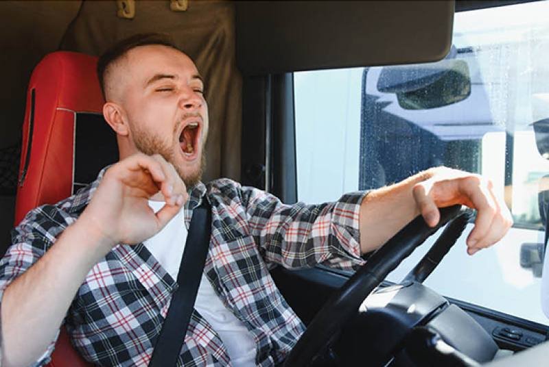 Artificial Intelligence Detects Fatigued Truck Drivers