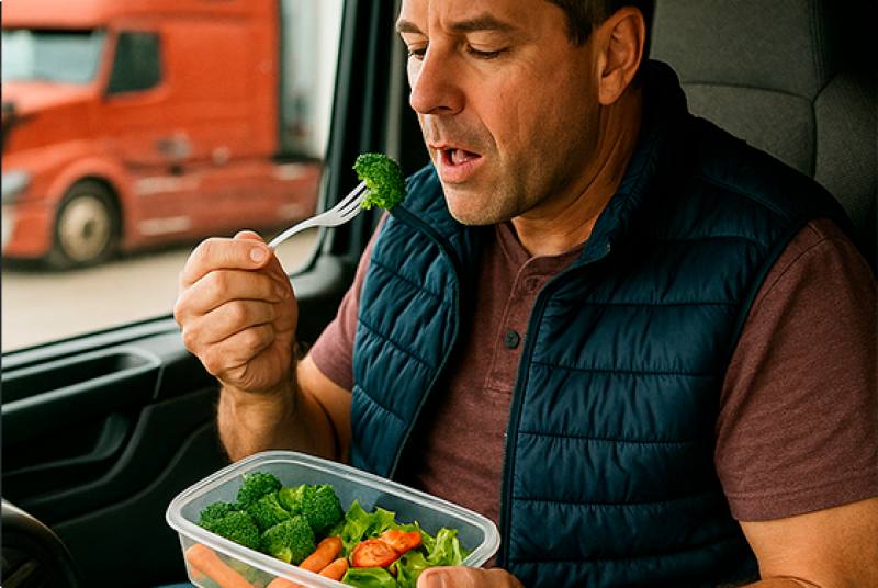 Smart Eating on the Road: A Practical Guide for Truck Drivers