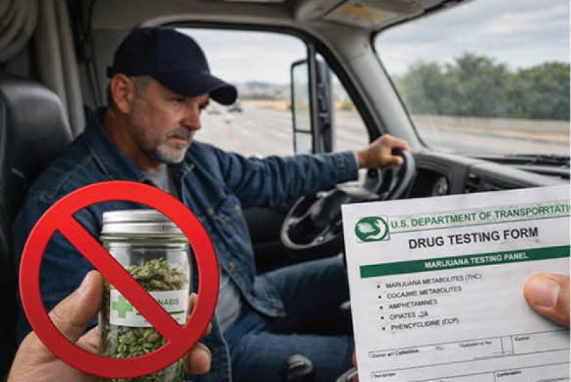Truck Drivers Who Use Marijuana Will Be Penalized