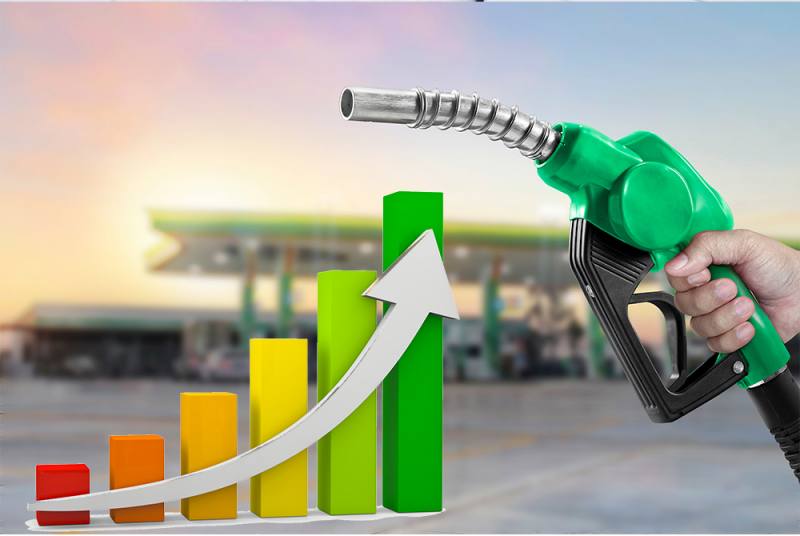 The prices of diesel have surged, impacting the transportation sector.