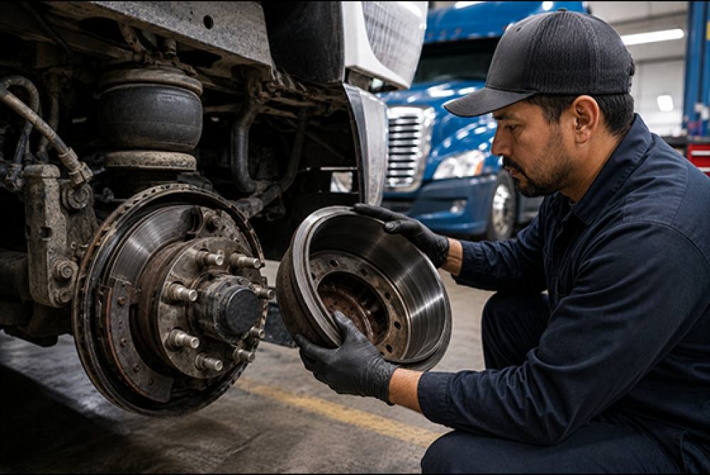 Brake Drums and Rotors: Problems That Can Put You Out of Service