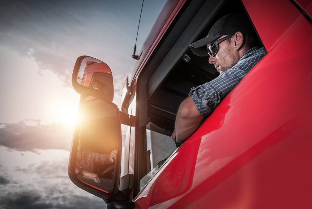 Truckers face the heat that hits the road