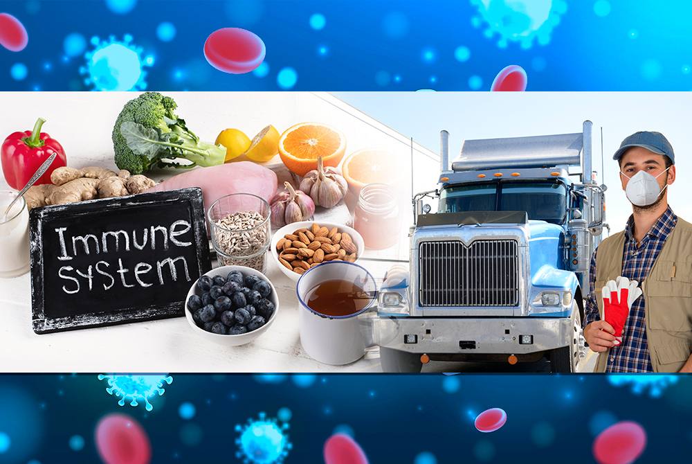 Truckers, learn how to improve your immune system