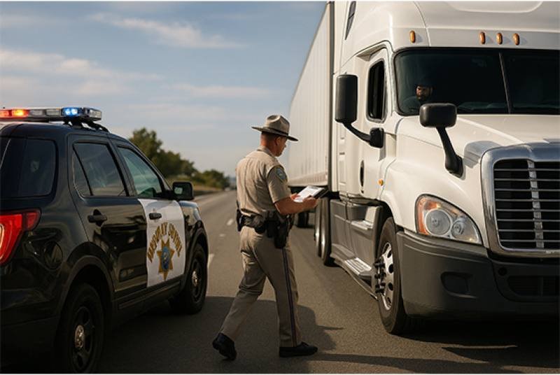 Fines for Truckers on the Rise for Not Speaking English
