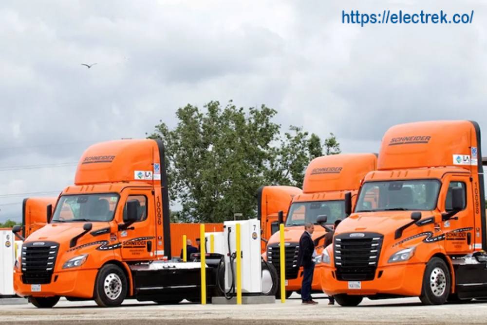 Schneider Surpasses 6 Million Miles with Electric Trucks