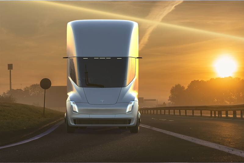 Updated prototype of the Tesla truck  An outstanding vehicle
