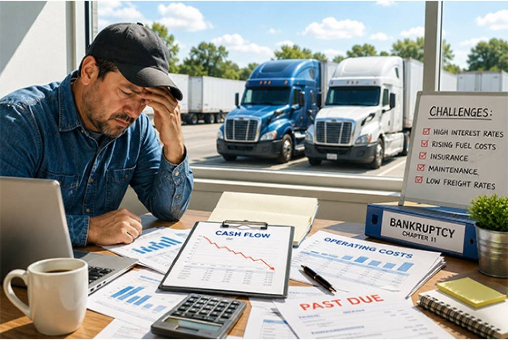 Trucking Companies Continue Filing for Bankruptcy as Layoffs Persist Across the Industry