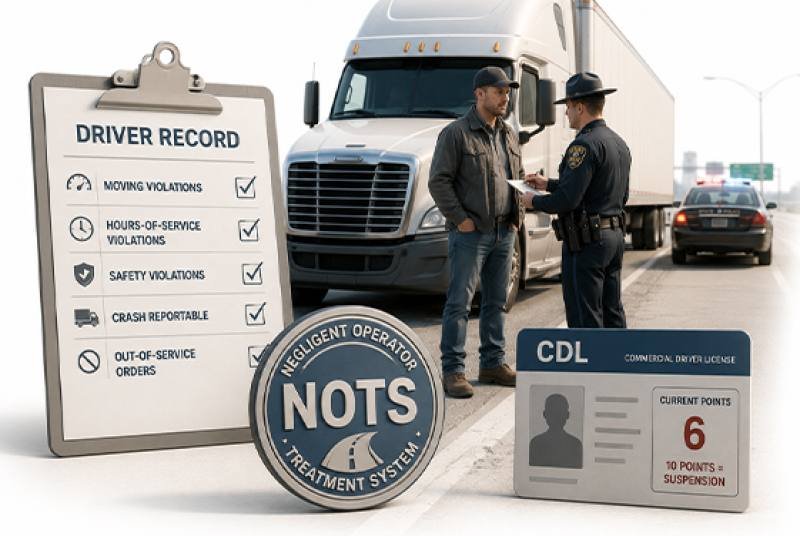 El sistema NOTS: el peligro oculto para conductores con CDL