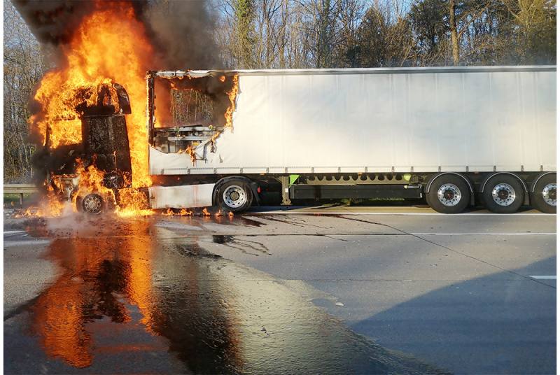 Cómo prevenir un incendio en su camión